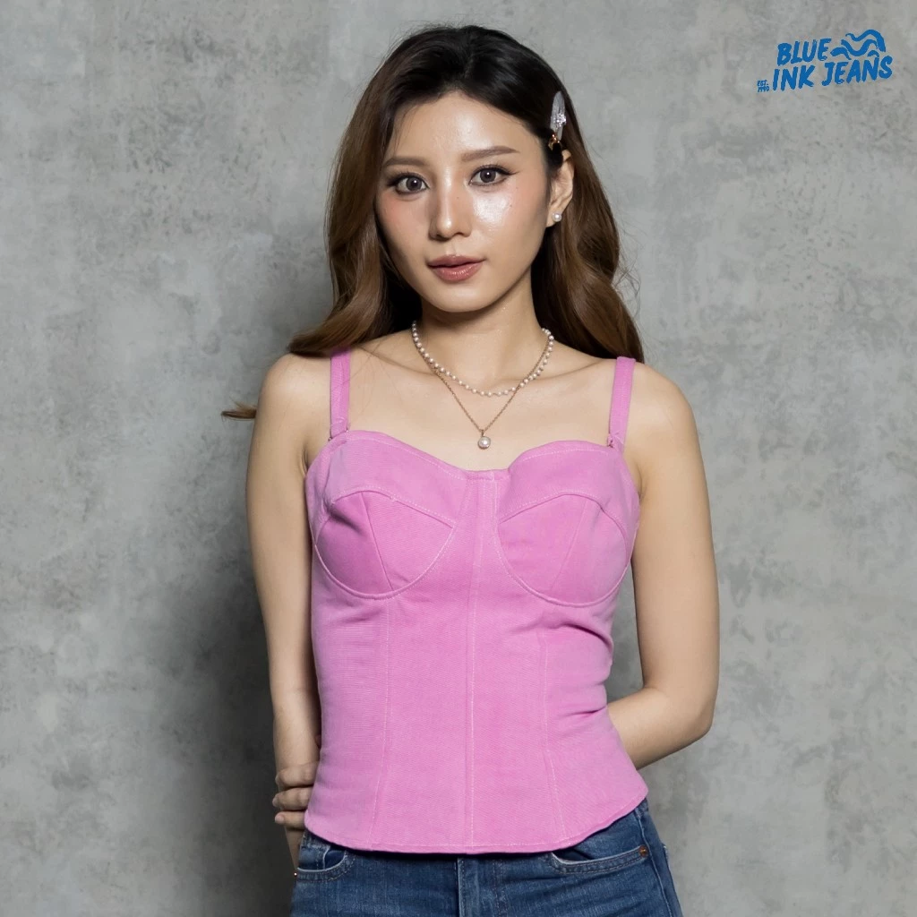 Ariel - Atasan Wanita Corset Top Korean Style Bustier Premium Elegant - Image 9