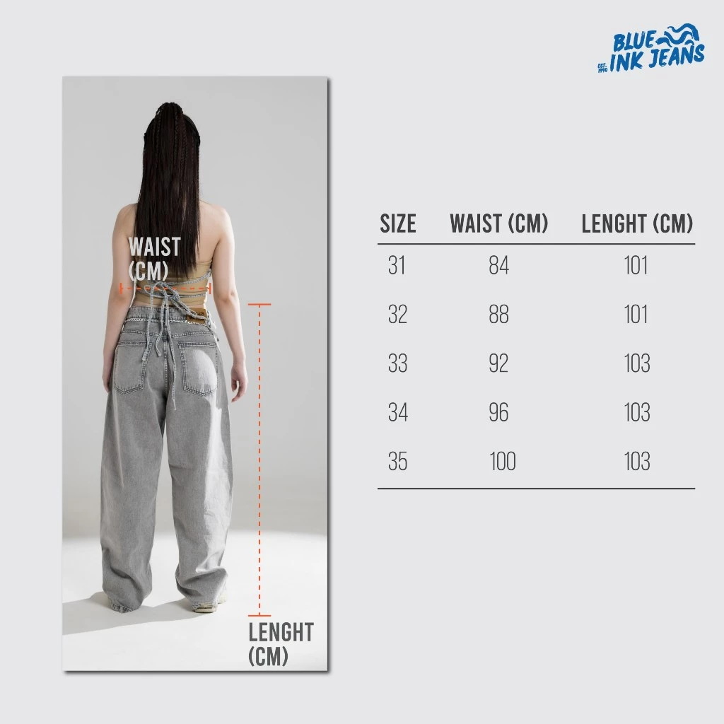 Sienna Jeans - Celana Jeans Wanita Baggy Wide Leg Korean Style - Image 5