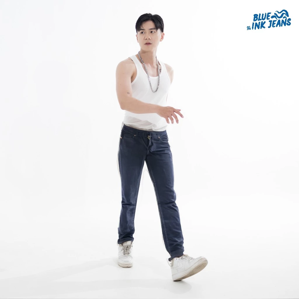 Suga - Celana Jeans Pria Soft Jeans Stretch Bahan Lentur Korean Style Slim Fit