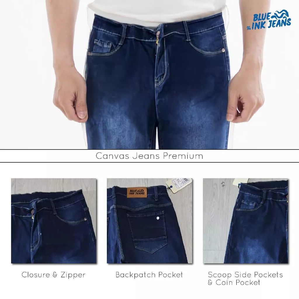 Suga - Celana Jeans Pria Soft Jeans Stretch Bahan Lentur Korean Style Slim Fit - Image 7