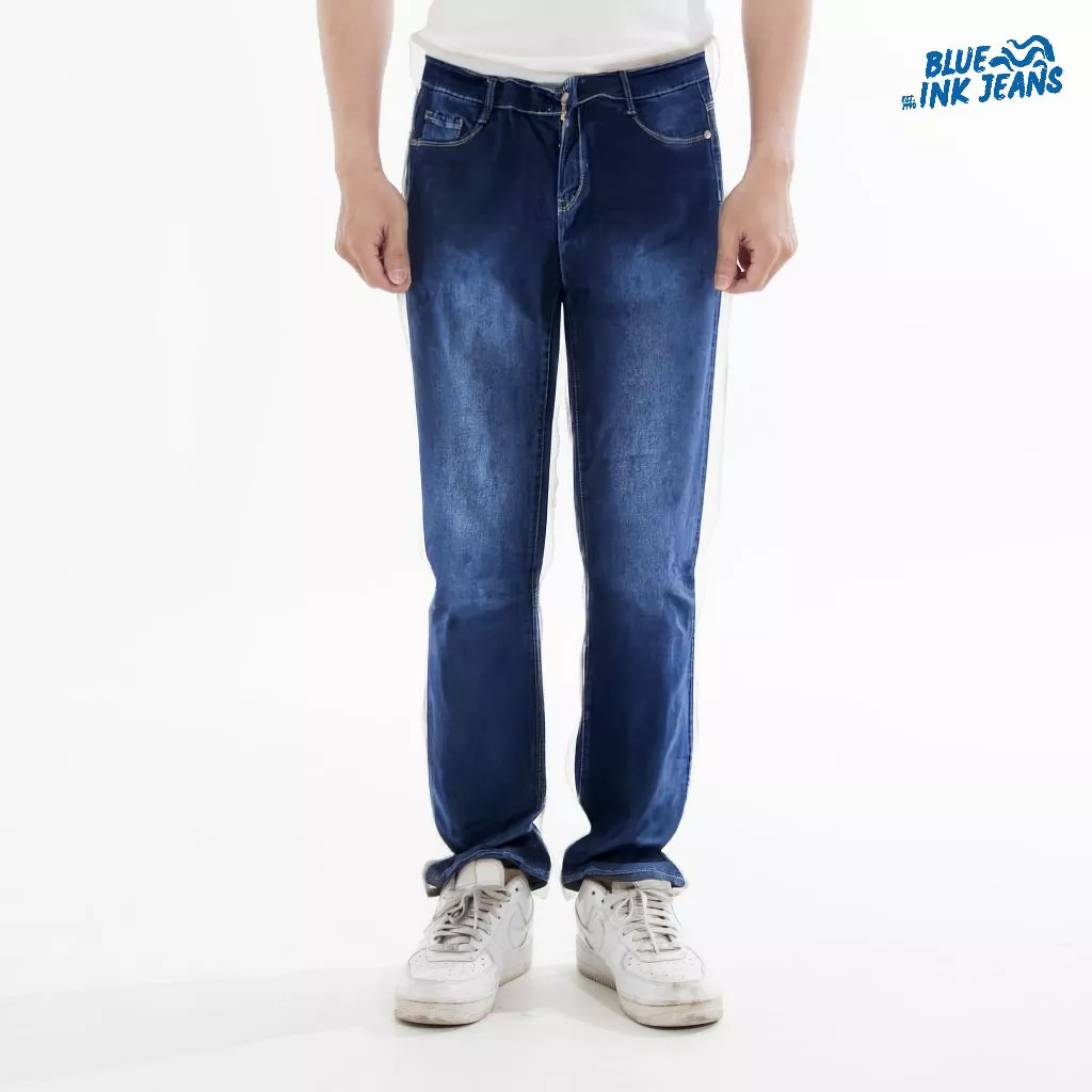 Suga - Celana Jeans Pria Soft Jeans Stretch Bahan Lentur Korean Style Slim Fit - Image 4